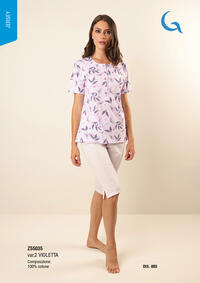 PIGIAMA PINOCCHIO DONNA M/M Z55035 Tellini S.r.l. Ingrosso Abbigliamento